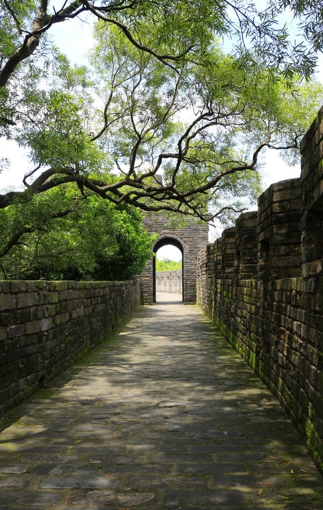 莲花山 古城墙 墙 石头 番禺 番禺莲花山 城墙 历史 自然景观 旅游摄影 国内旅游