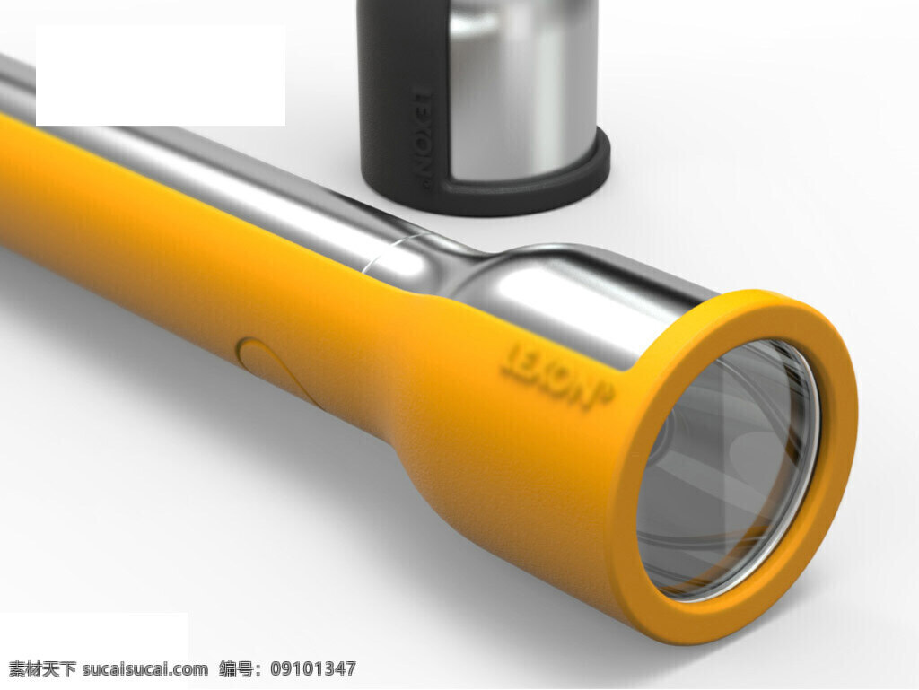 产品设计 多功能 概念设计 耐用 趣味 袖珍 摇动充电 易用 黄色 小巧 方便 携带 办公 手电筒