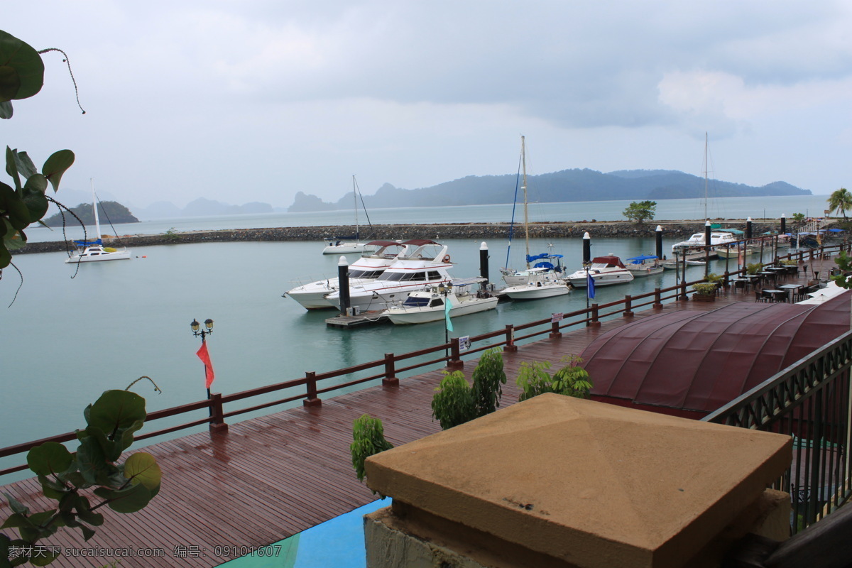 大海 国外旅游 海边 旅游摄影 马来西亚 游艇 兰卡 威 兰卡威 栈道 风景 生活 旅游餐饮