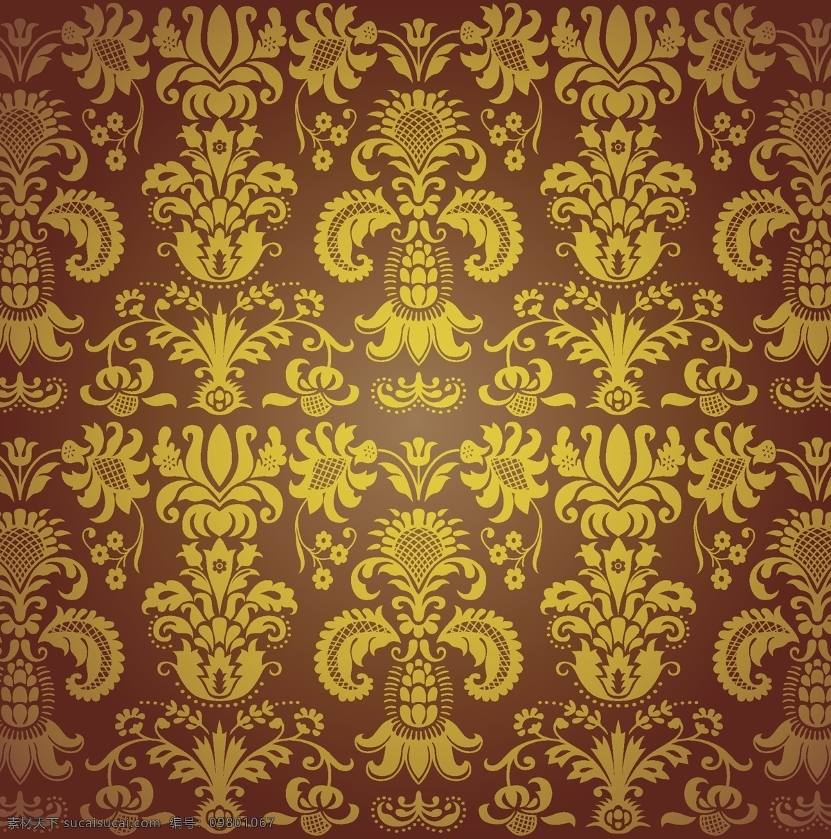 欧式 底纹 连续底纹 欧式底纹 平铺底纹 平铺花纹 矢量图 花纹花边