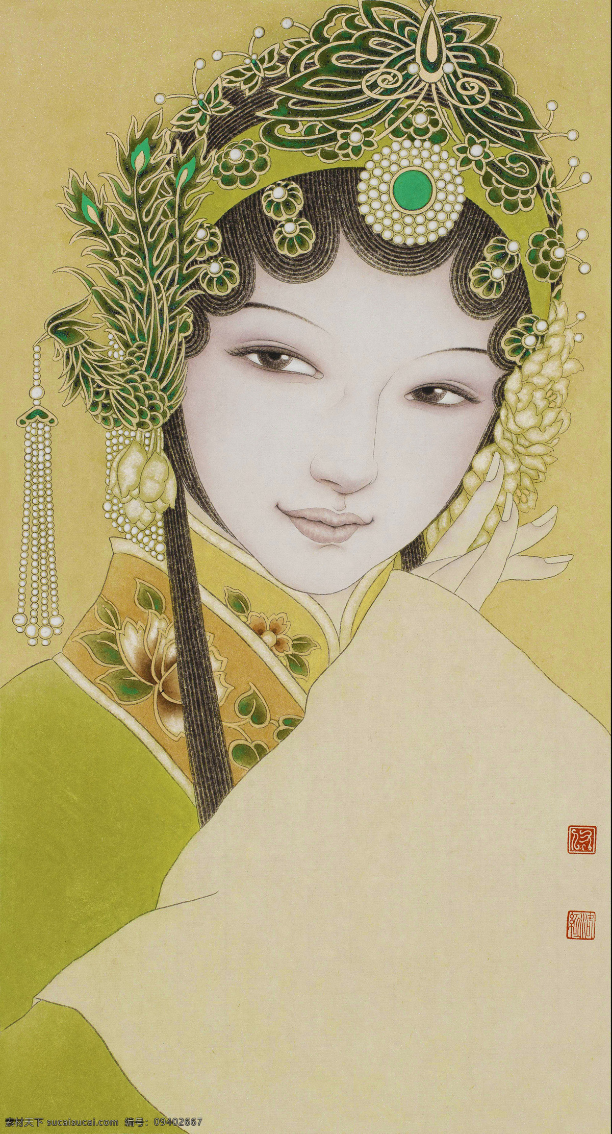 付 洛 红 人物 工笔画 付洛红 字画 国画 走廊挂画 客厅挂画 工笔国画 工笔画欣赏 工笔画素材 文化艺术 工笔 绘画 书法 绘画书法