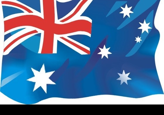 澳大利亚国旗 国旗 标识标志图标 公共标识标志 矢量图库