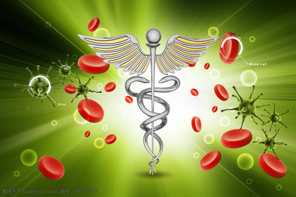血细胞 生命 之星 病毒 生命之星 翅膀 蛇杖 医疗标志 医疗护理 医疗背景 医学 医疗主题 现代科技