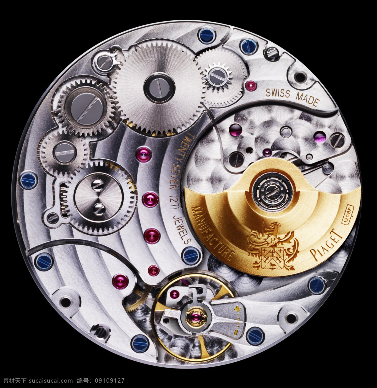 机芯 watch movement 腕表 手表 表 机械 齿轮 艺术 精美 奢侈品 时间 生活素材 生活百科