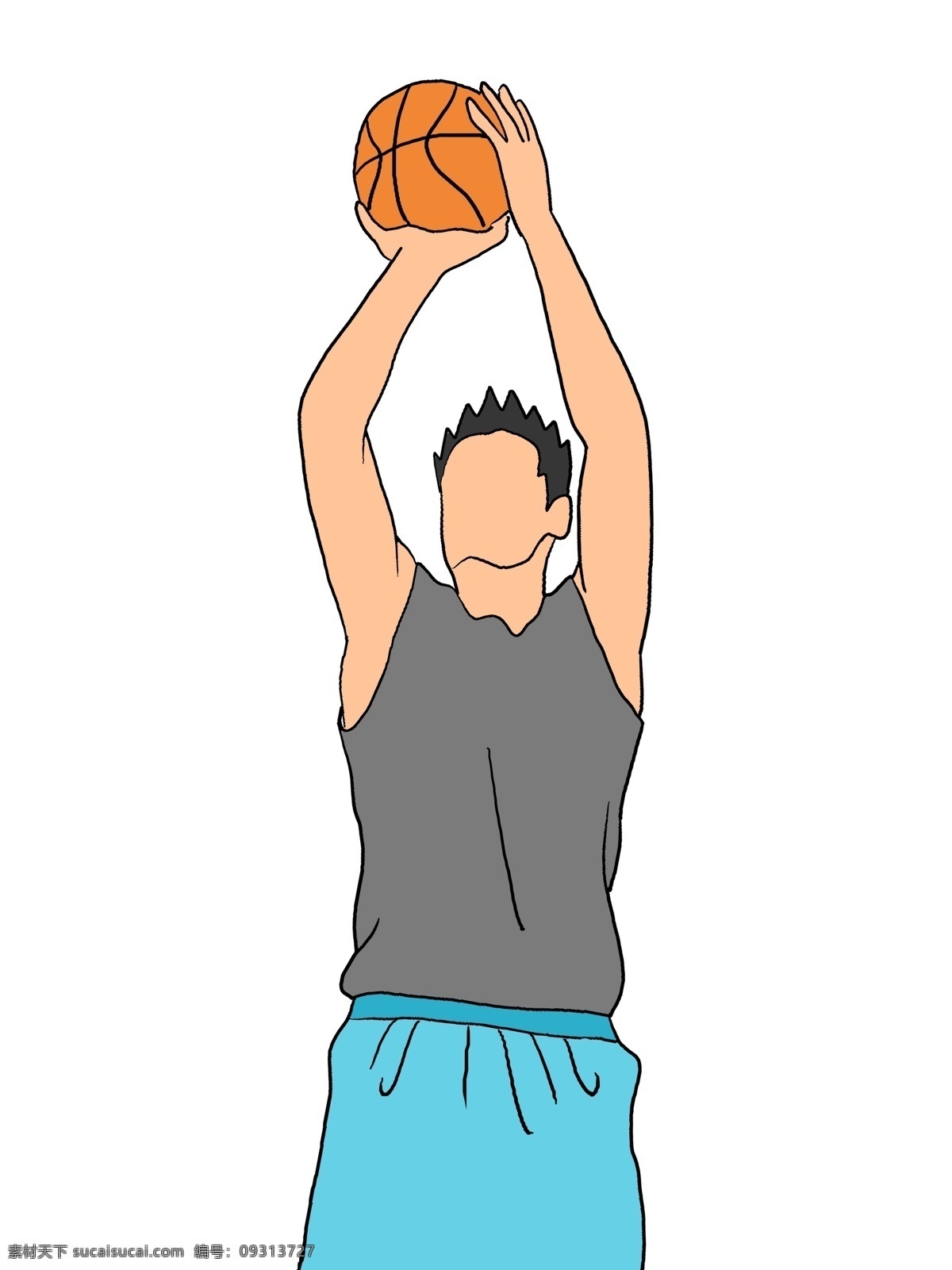 正在 投篮 篮球 运动员 打篮球 体育 体育运动 篮球服 打篮球插图