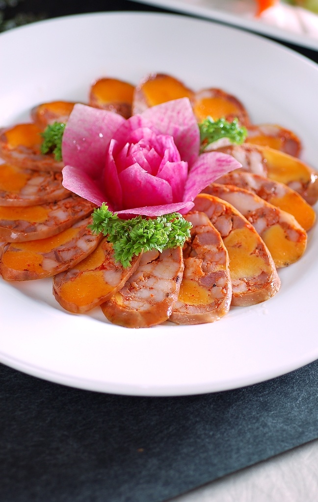 富贵金钱肠 富贵 金钱肠 特色 美味 风味 极品 自制 秘制 菜品图 餐饮美食 传统美食