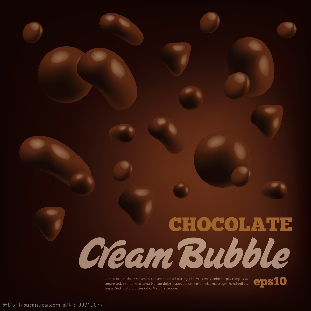 巧克力 广告 海报 食物 背景 美食背景 美食广告 巧克力广告 创意广告 水纹 纹理 矢量素材 食物海报