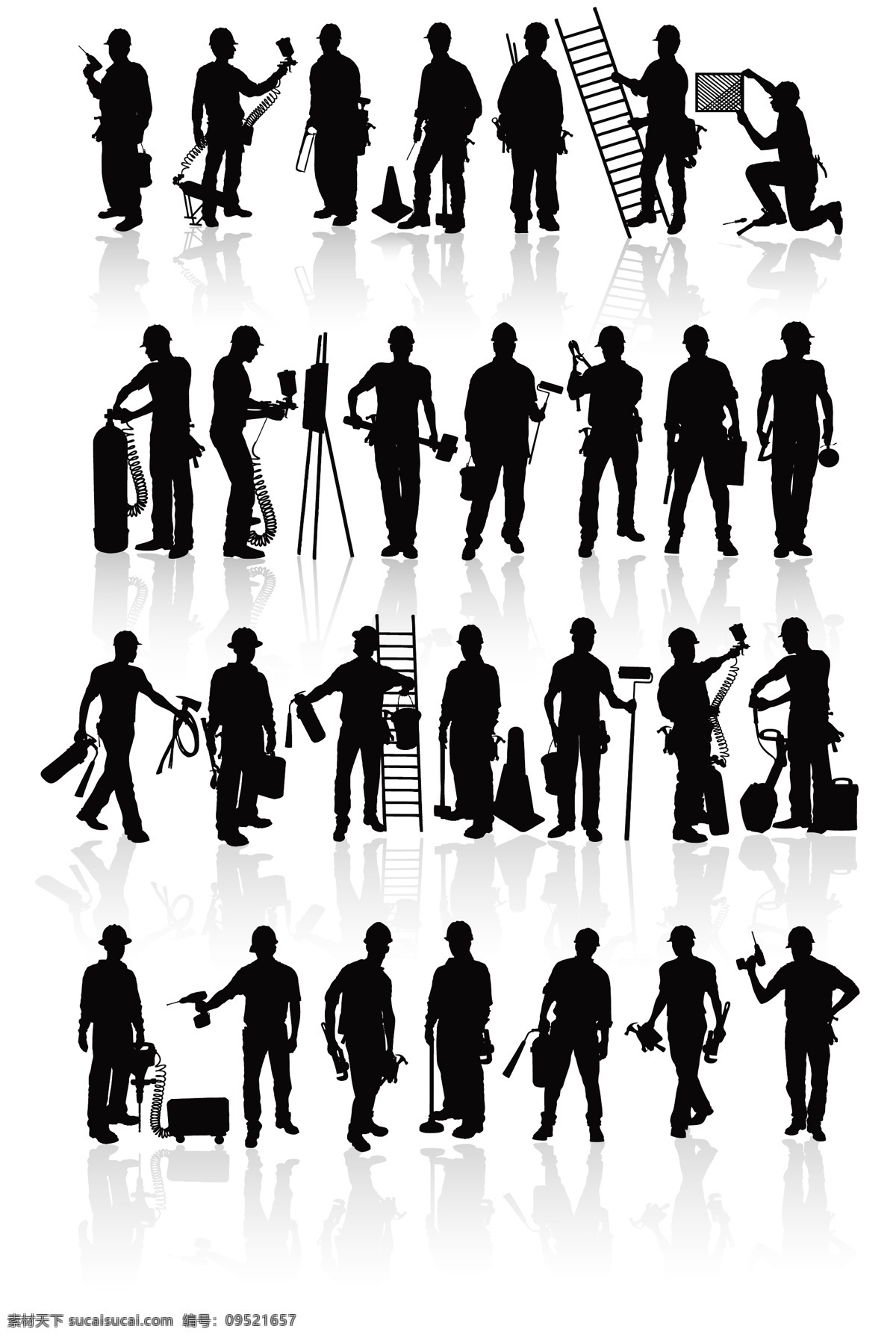 矢量 施工 人物 背影 矢量人物 施工人物 矢量施工人物 施工人物背影 矢量图