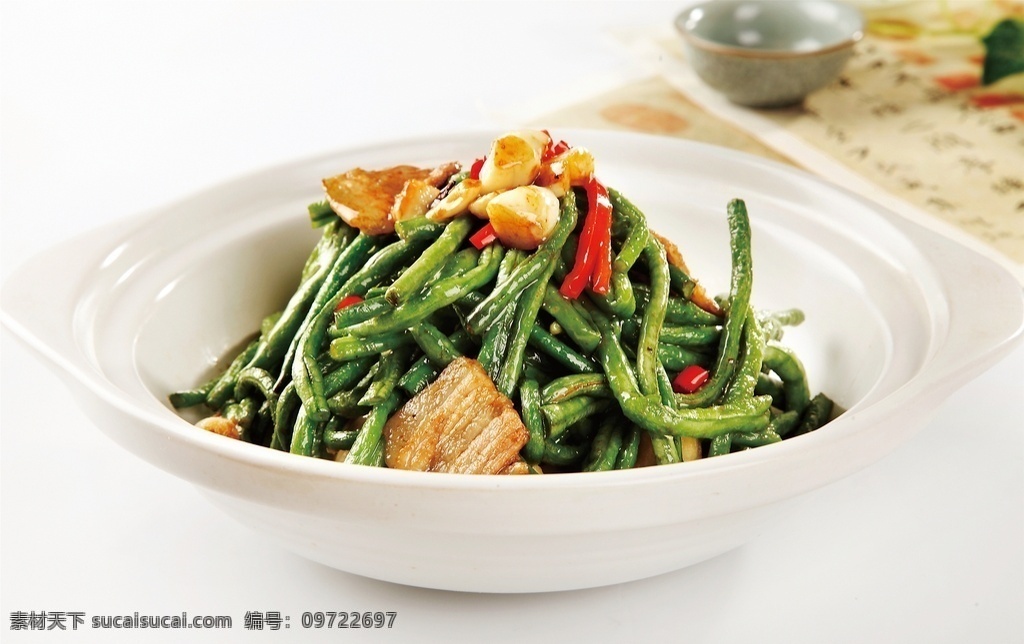 口味长豆角 美食 传统美食 餐饮美食 高清菜谱用图