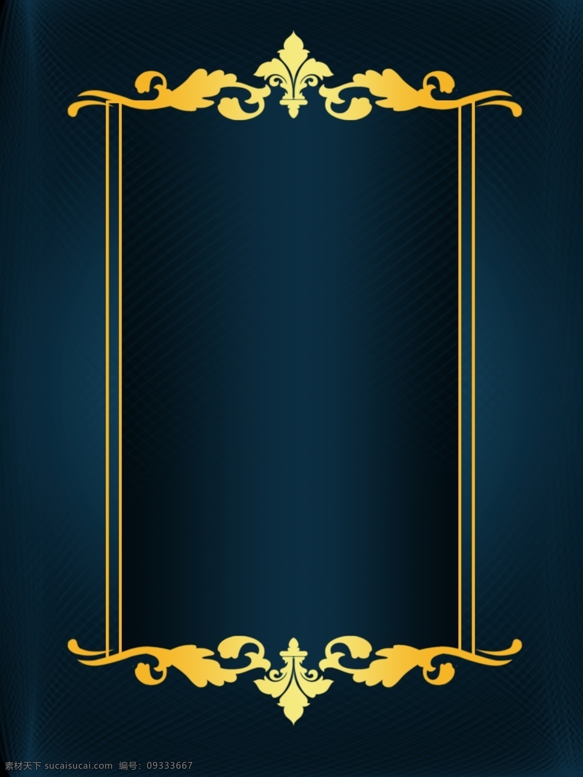 欧式 花纹 边框 背景 蓝色调背景 banner 简约边框图 欧式边框 植物边框