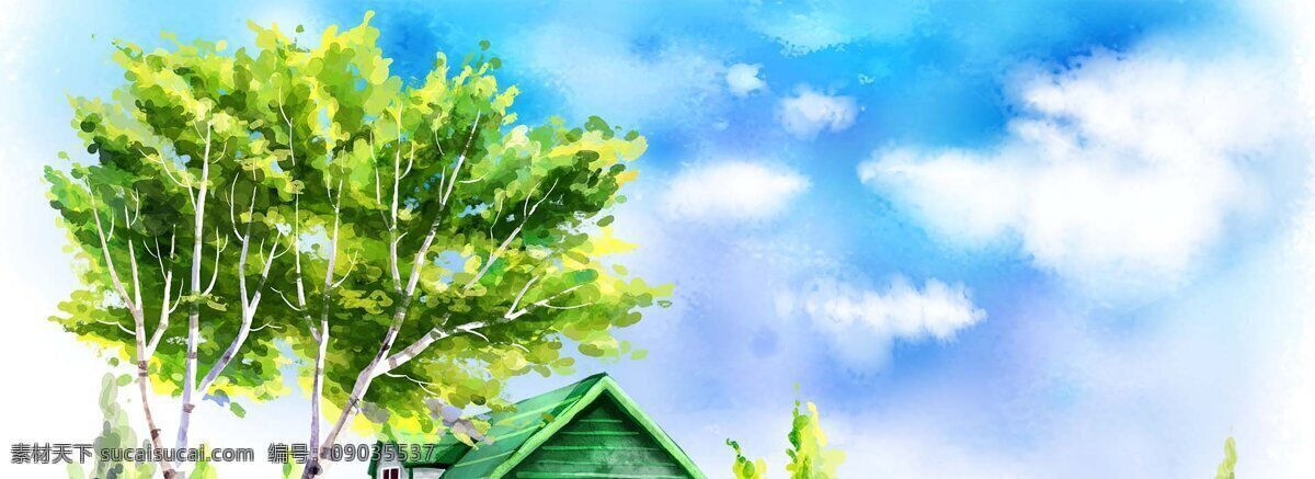 梦幻 手绘 卡通背景 淘宝素材 淘宝主图素材 淘宝描述模板 淘宝装修素材 宝贝 详情 页 模板 淘宝海报 海报模板 淘宝 免费 装修 店铺 白色