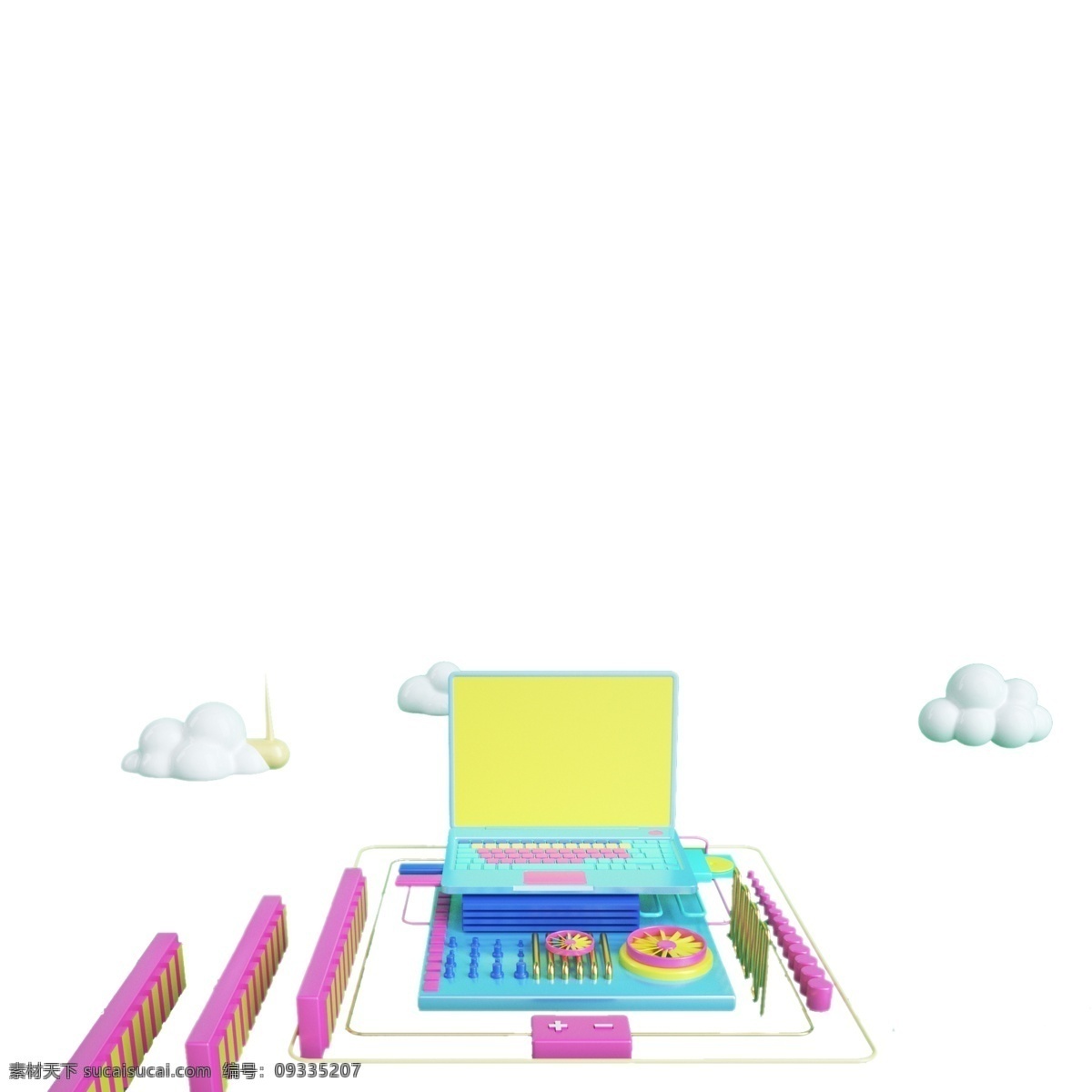 卡通 电子产品 玩具 免 抠 图 笔记本 电脑 移动电脑 儿童玩人 小朋友的风扇 儿童 免抠图