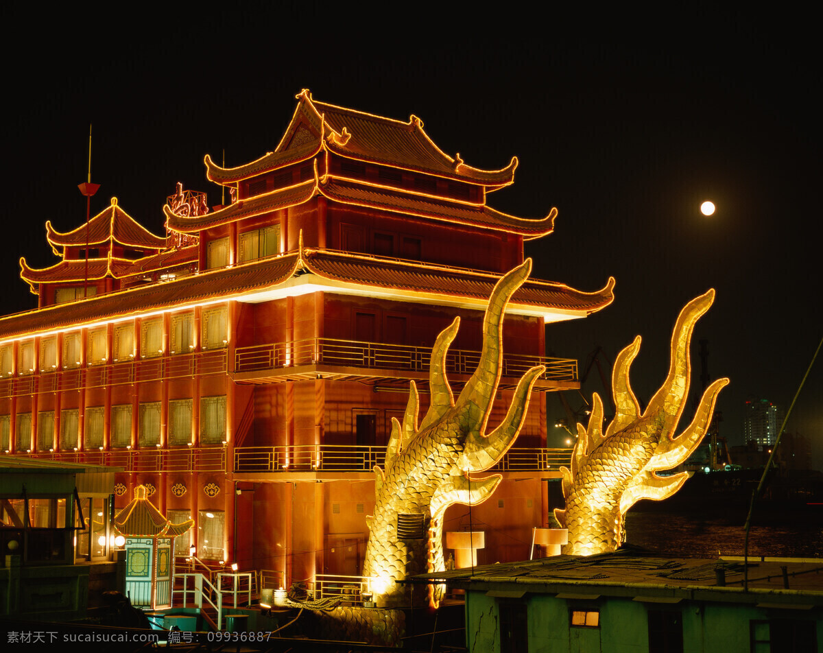 城市 特色 建筑 夜景 城市之夜 城市夜景 高楼大厦 繁华都市 繁荣城市 灯光 霓虹灯 城市风光 特色建筑 环境家居