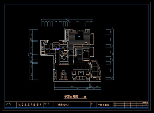 厦门 汇 景 诚 施工图 厦门汇景诚 cad图纸 dwg 黑色