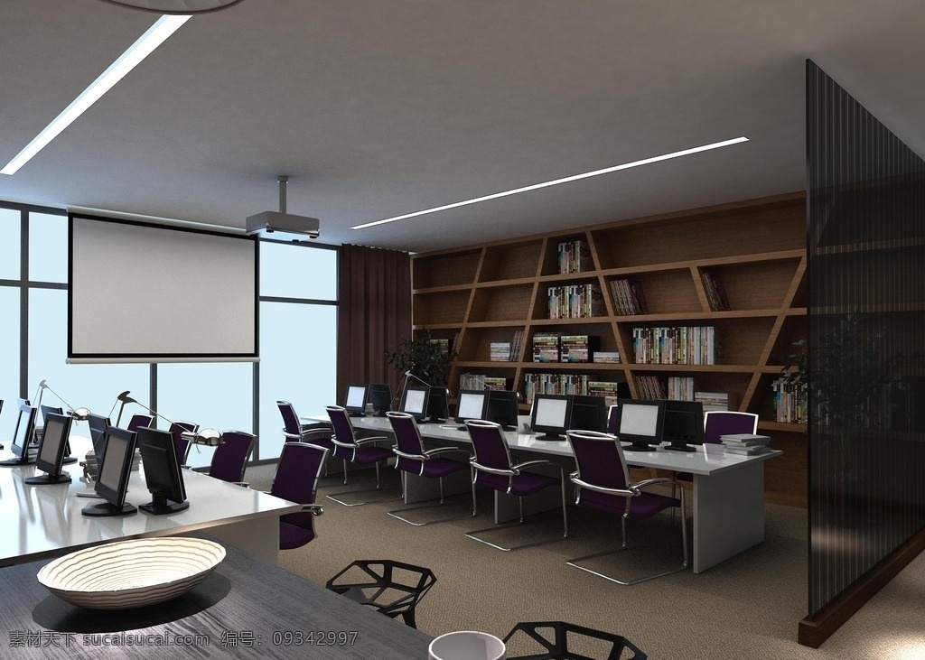 工作室效果图 3d 效果图 办公室 工作室 室内设计 办公空间 三维效果图 3dmax 环境设计 max