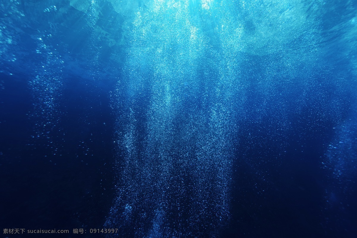 水下 海洋 蓝色 海底背景 水 海底 水底 水泡 海底世界 蓝色海洋 蓝色海水 波涛 波浪 浪花 水花 自然景观 自然风光