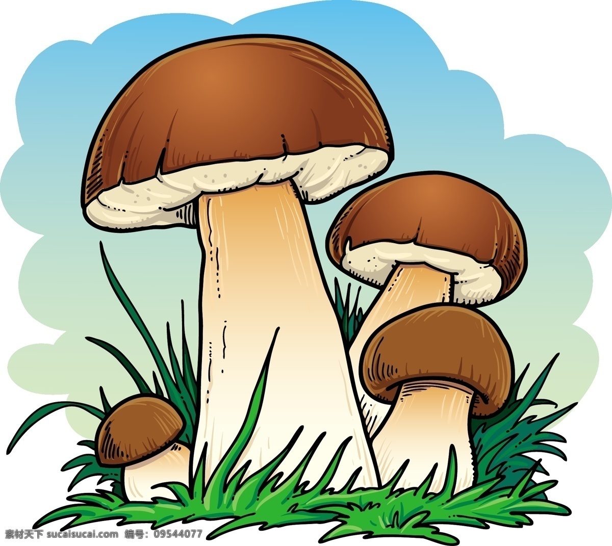 矢量 卡通 蘑菇 模板下载 草地 手绘 食物 美食 蘑菇设计 矢量蘑菇 卡通蘑菇 餐饮美食 生活百科 矢量素材 白色