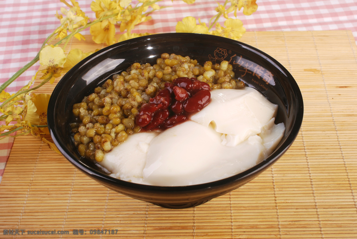 仙芋传奇 仙芋 芒果 绿豆冰豆花 冰豆花 美食 传统美食 餐饮美食