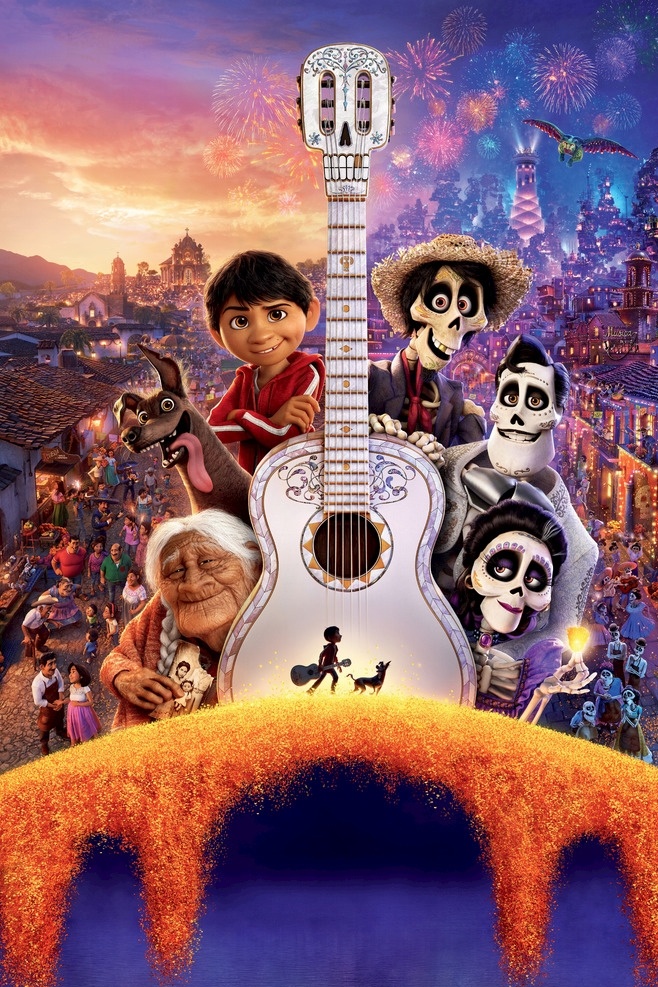 寻梦环游记 coco 吉他 电影 卡通 动漫动画 动漫人物