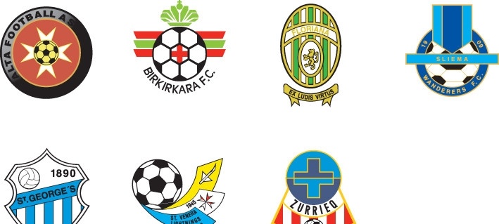 全球 足球 俱乐部 球队 标志 马耳他 世界杯 logo 足球标志 足球logo 俱乐部标志 盾 盾牌 标识标志图标 企业标志 企业logo 矢量图库 企业 矢量