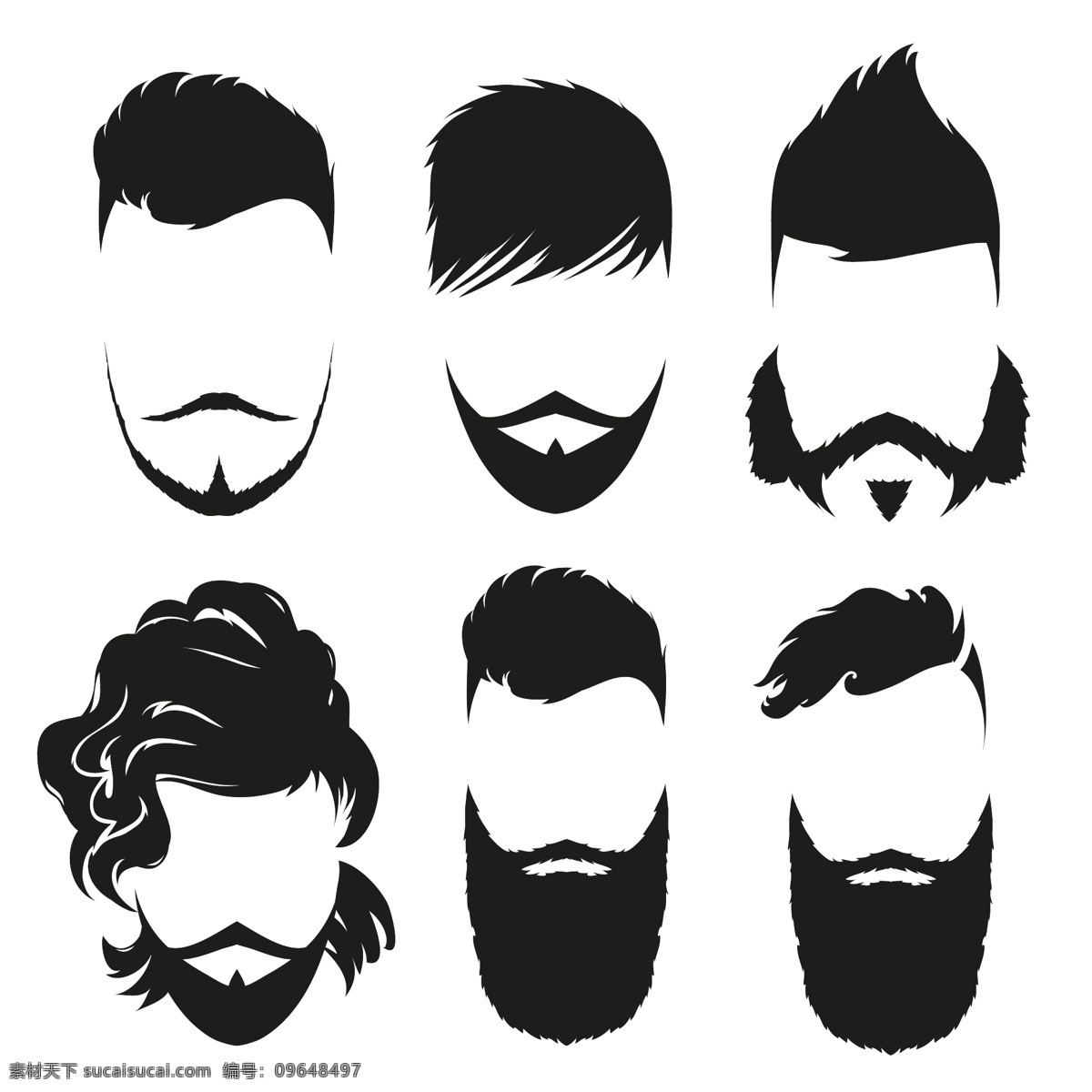 男士头像 男人头像 男模 男性 时髦 时尚 老人 男士 男头像 男性男人 矢量 胡子 男人胡子 男人发型 人物图库