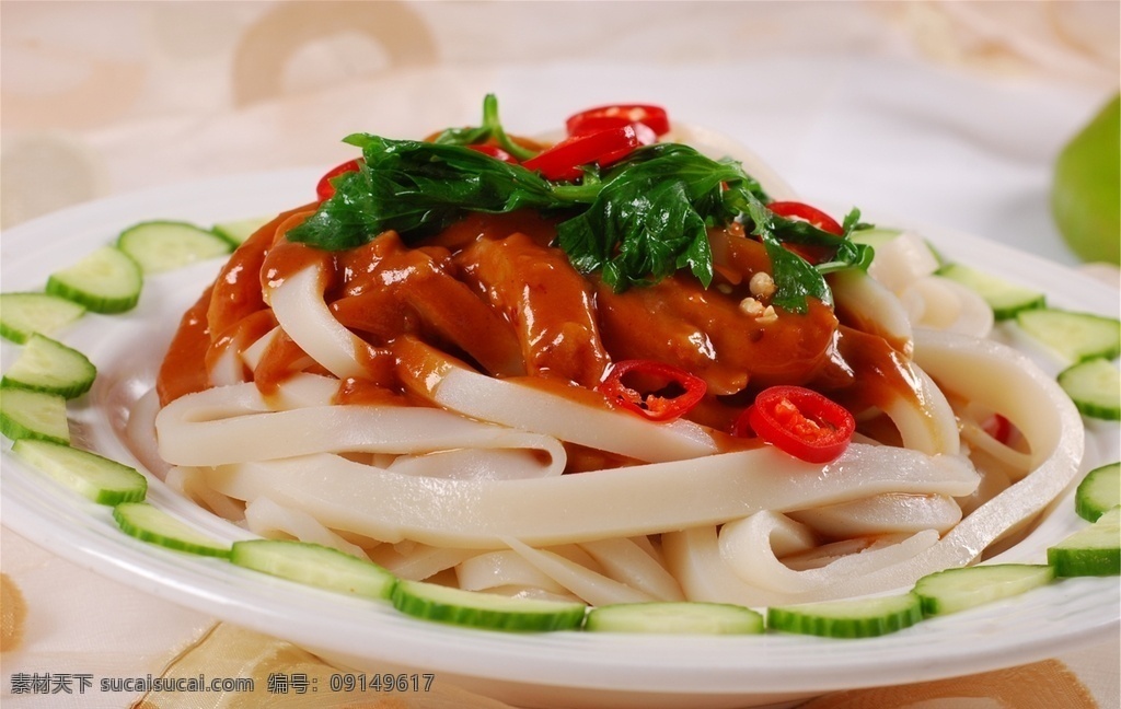 麻酱凉皮图片 麻酱凉皮 美食 传统美食 餐饮美食 高清菜谱用图