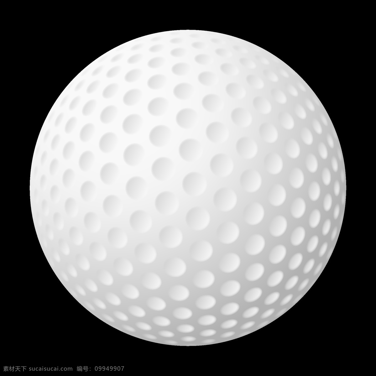 高尔夫球 立体球 圆点 圆 圆球 3d 高清 矢量