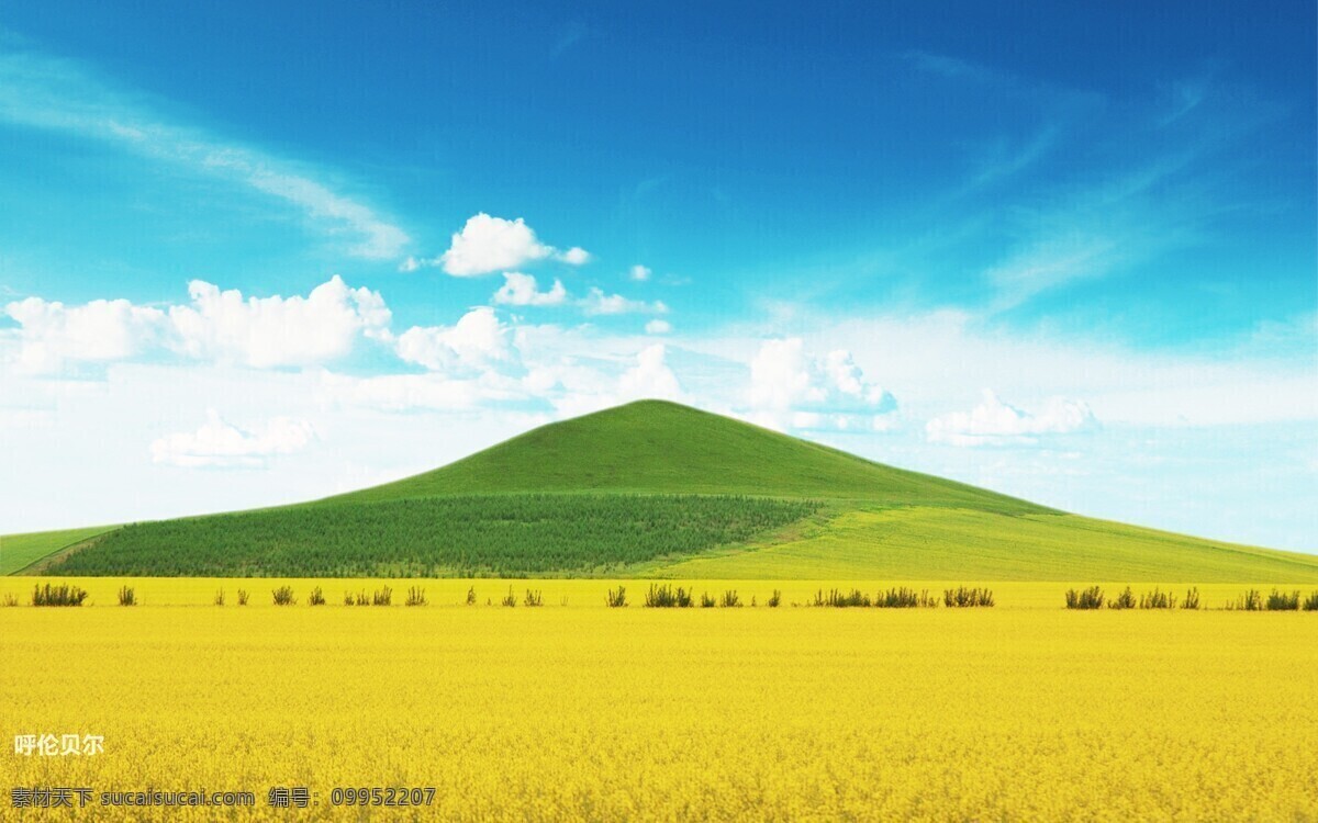 呼伦贝尔 风景摄影 电脑 壁纸 风景 背景 底图 建筑 蓝天 白云 自然风景 自然景观