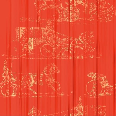 古代 驾 马 图案 布纹 贴图 3d布纹贴图 红色 系 3d材质贴图 布纹贴图素材 3d贴图 人力 马车