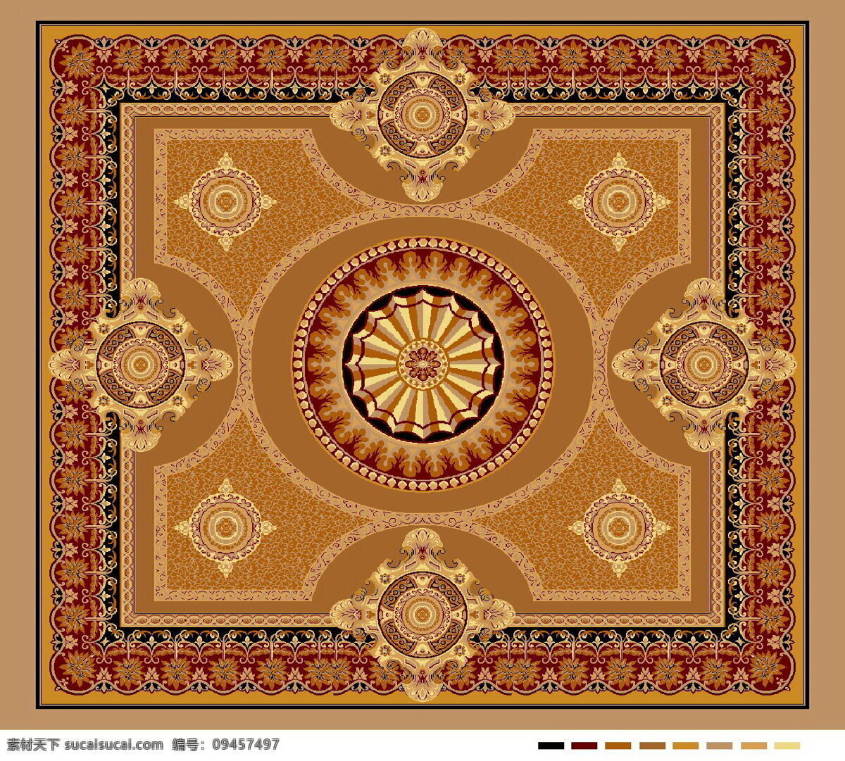 欧式 大 宴会厅 地毯 设计图 手工地毯 室内装饰 装饰材料 奢华装修 室内设计 底纹 背景底纹 底纹边框