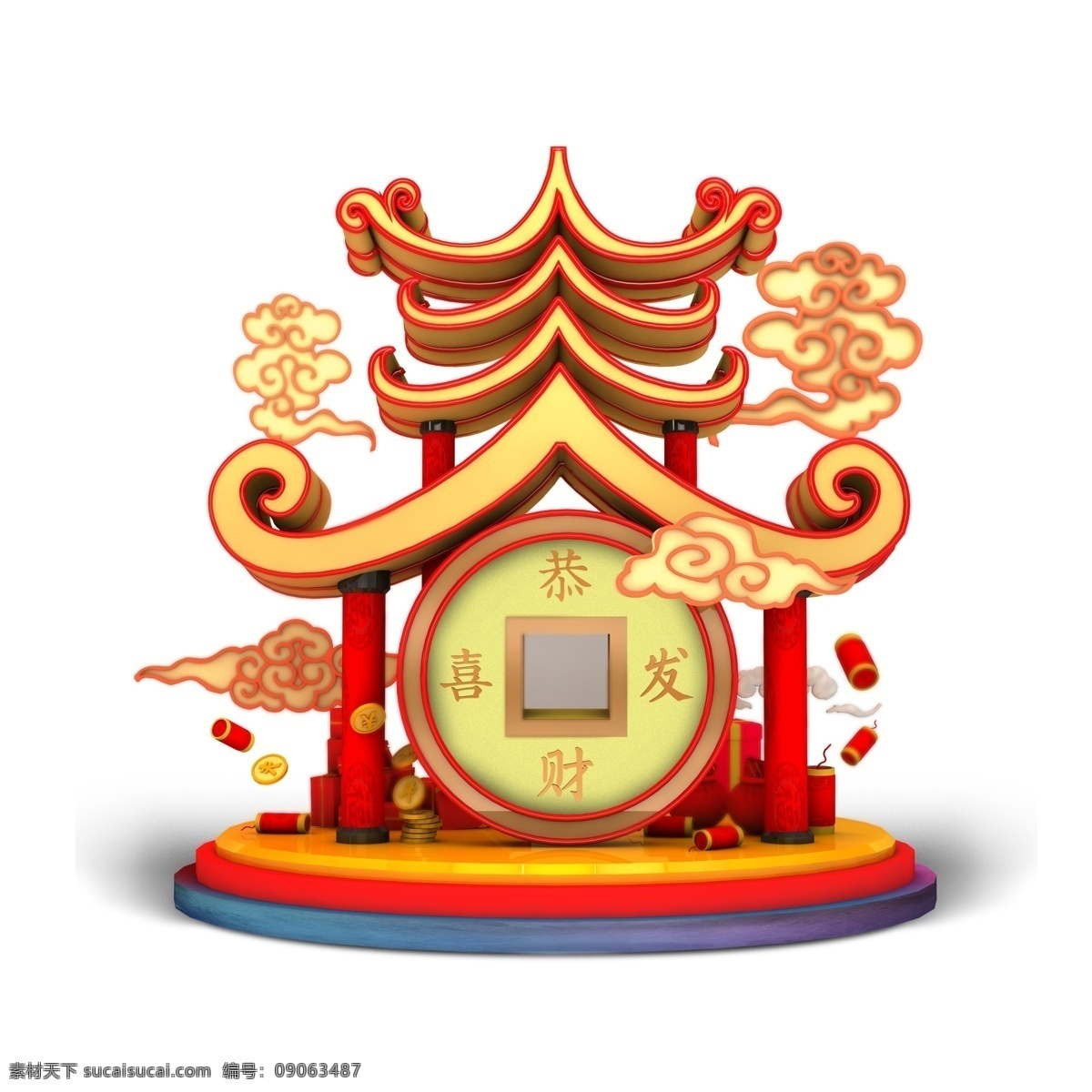 2019 猪年 春节 创意 恭喜发财 元素 祥云 设计元素 春字 年货元素 新年元素 新年元素素材 春节元素 中国新年元素 新年 新年元素设计