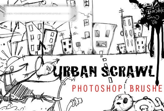 素描 都市 风格 元素 组合 psd源文件 ps笔刷 特效ps笔刷 ps 笔刷 photoshop