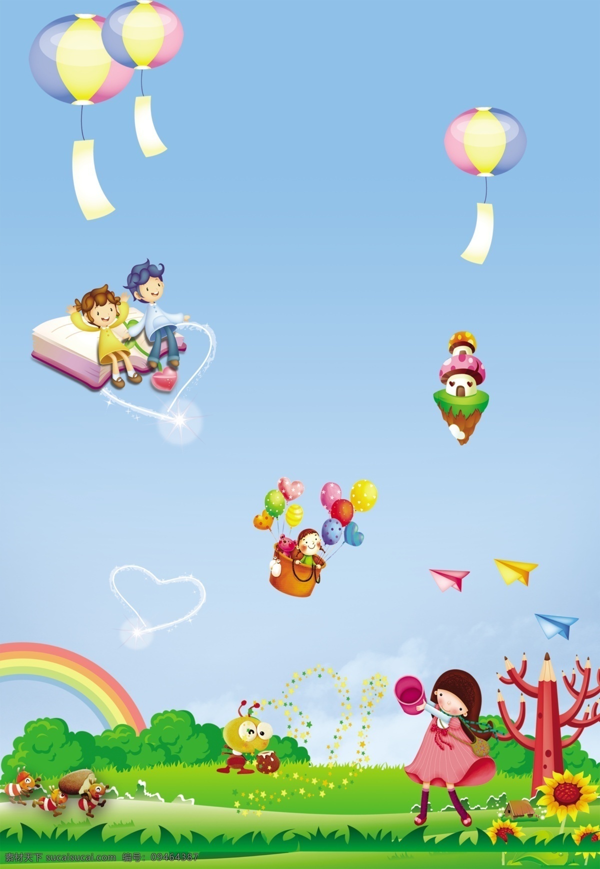 幼儿园 海报 广告 幼儿园海报 广告图片下载 卡通海报 幼儿园展架 幼儿园展板 彩虹 花朵 儿童 向日葵 草地 蓝天 太阳 幼儿园画册 小学展板 幼儿教育 儿童教育 幼儿园挂图 幼儿园形象 幼儿园标语 校主题墙 主题活动 培训招生 培训展板 幼儿园广告 热气球 铅笔树 蓝天草地 书本
