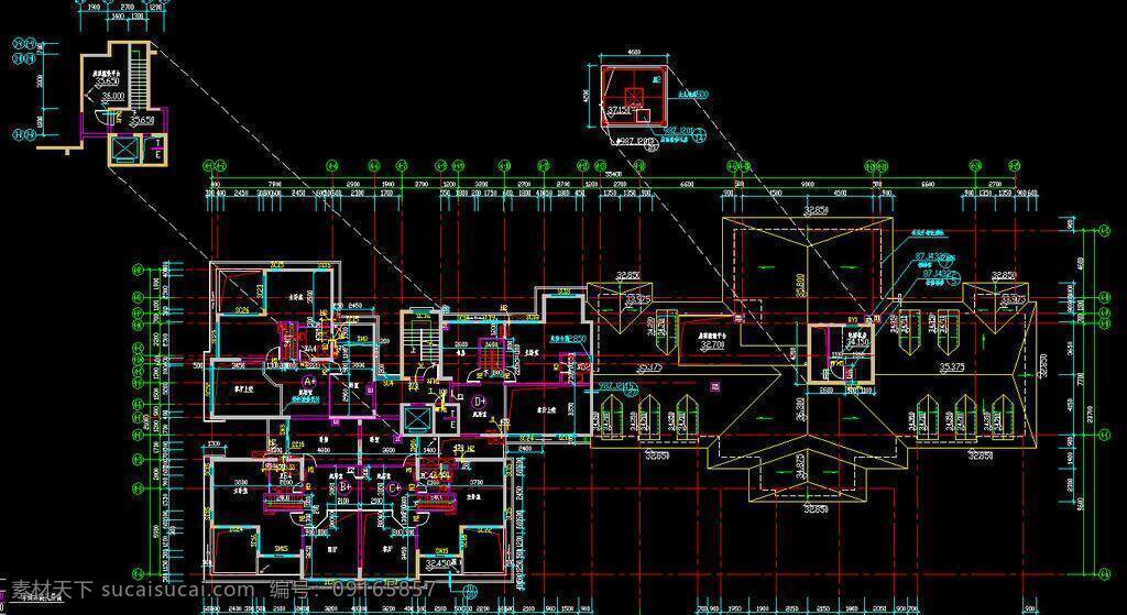 cad 公寓 户型 花园 环境设计 建筑设计 楼层 平面图 施工图 室内设计 号楼 层 dwg 图纸 装修 装饰 住宅楼 宿舍楼 小区 样板房 标准层 标准间 鼎 太 风华 社区 一期 住宅 璞 真 园 图 源文件 3d模型素材 cad施工图