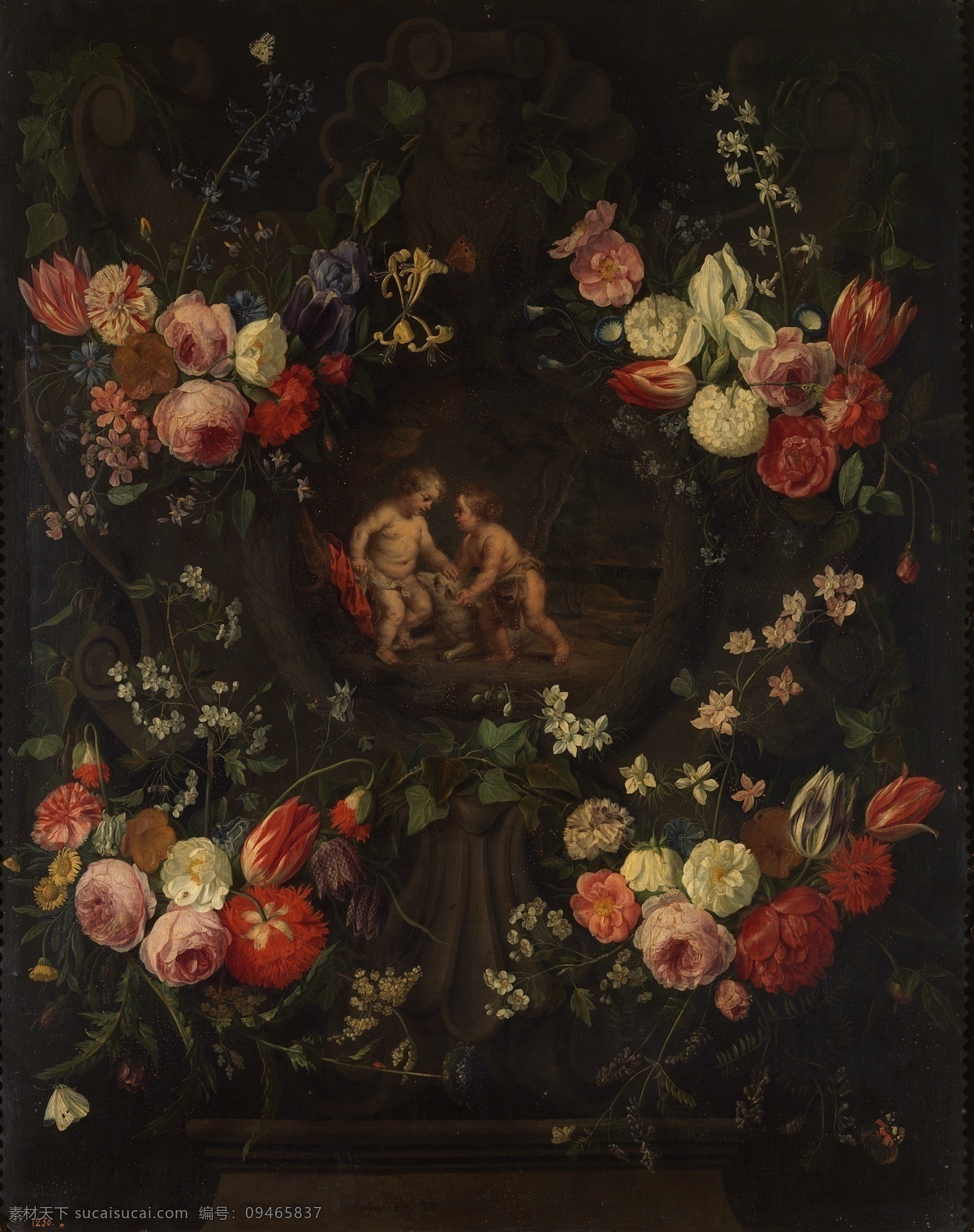 juan 花卉 水果 蔬菜 器皿 静物 印象 画派 写实主义 油画 装饰画 san y jesus nino con guirnalda van jan elder the kessel 荷花 玫瑰 百合 鲜花 实物 家居装饰素材