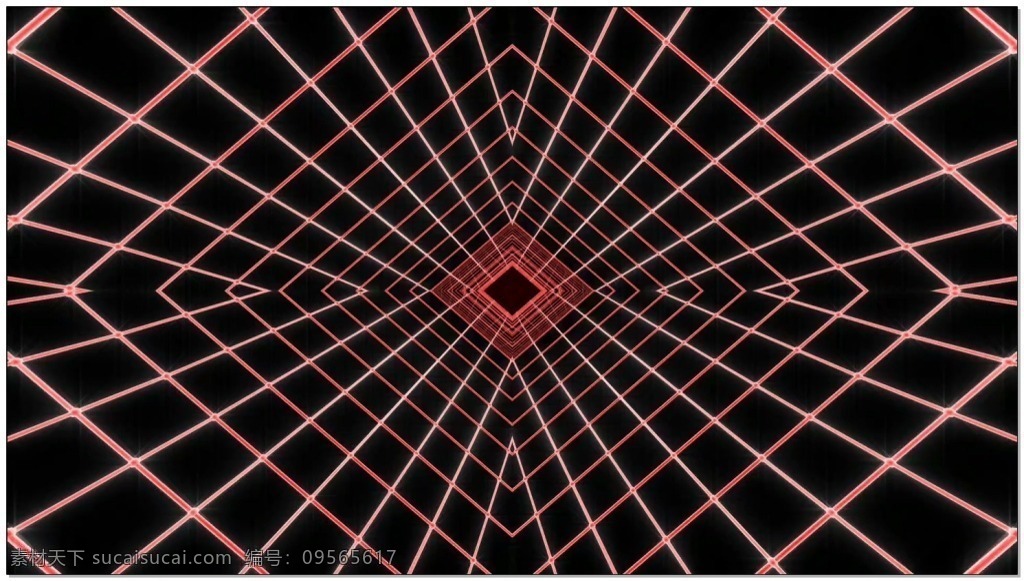 红色 线条 动态 视频 蜘蛛网 密集 视频素材 动态视频素材