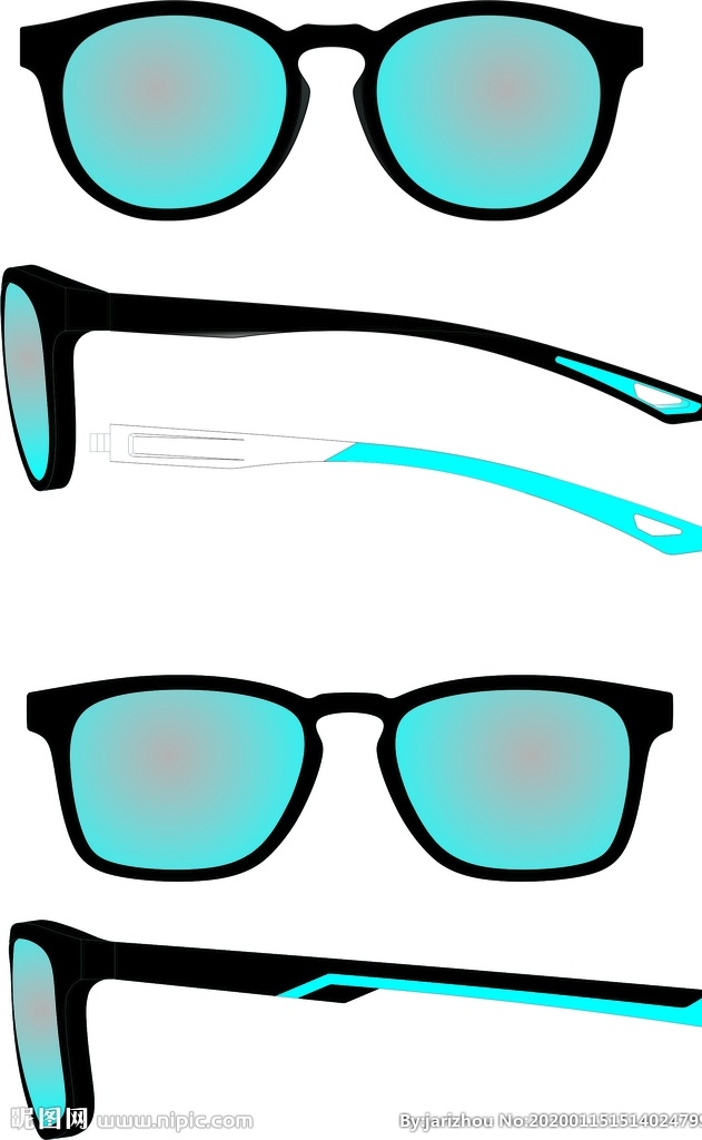 太阳眼镜 矢量图 眼镜 眼镜架 眼镜设计 太阳镜 墨镜矢量图 运动眼镜 生活百科 生活用品