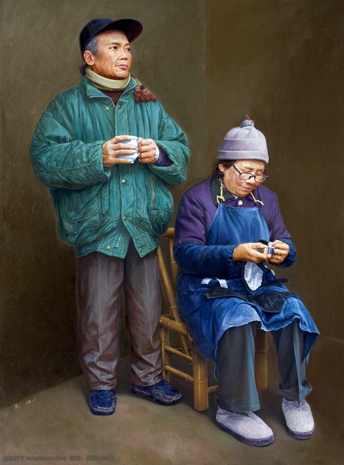 表情 动作 国画艺术 绘画 绘画书法 老人 美术 男人 老爸老妈 油画 人物 女人 老伴 老大爷 老大妈 姿势 油画作品22 文化艺术 装饰素材