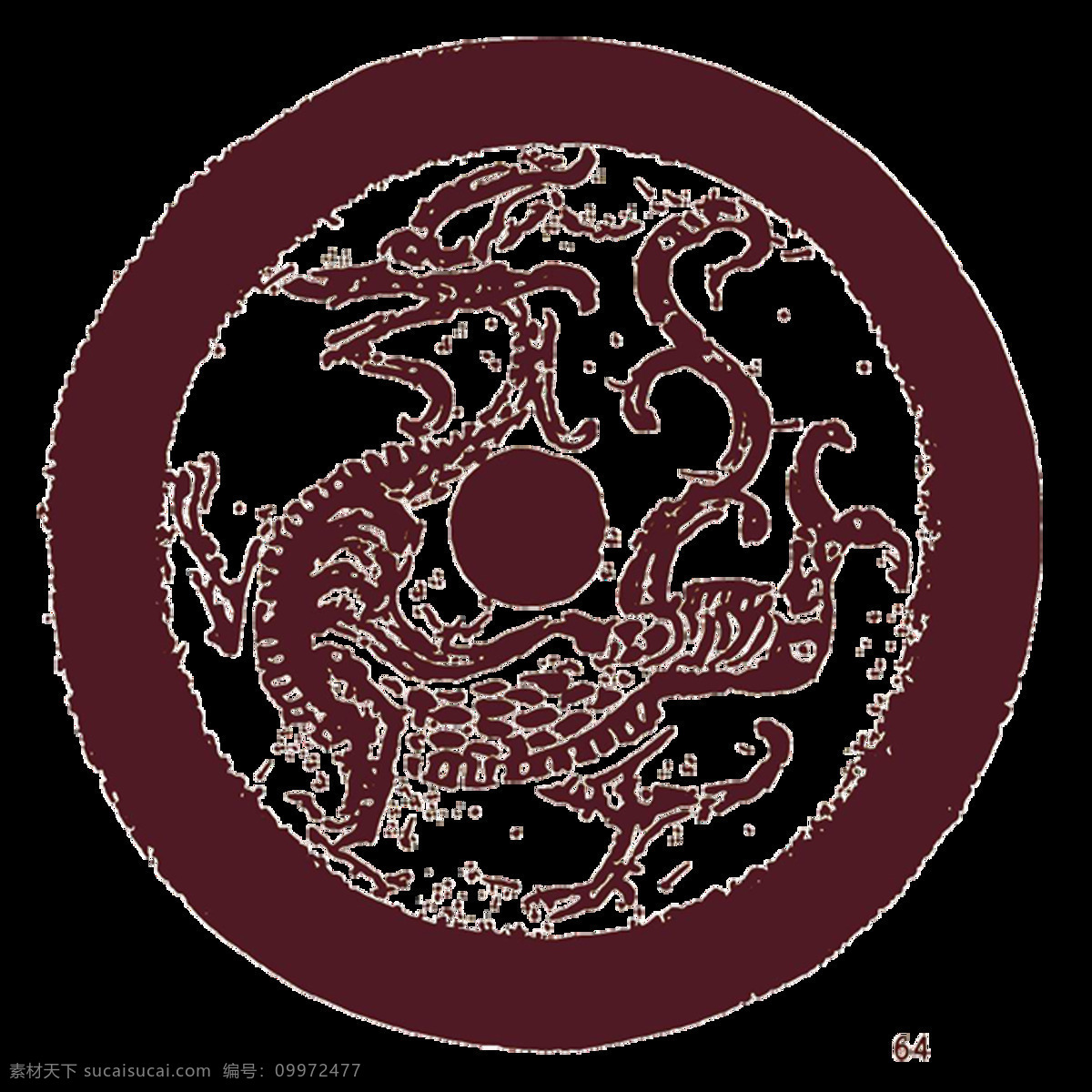 唯美 中国 古典 兽 型 创意 典雅 老虎图案 生动 形象