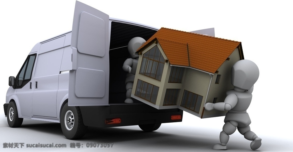 平面 3d 房屋 模型 搬家 装货 3d房屋 3d设计 3d作品