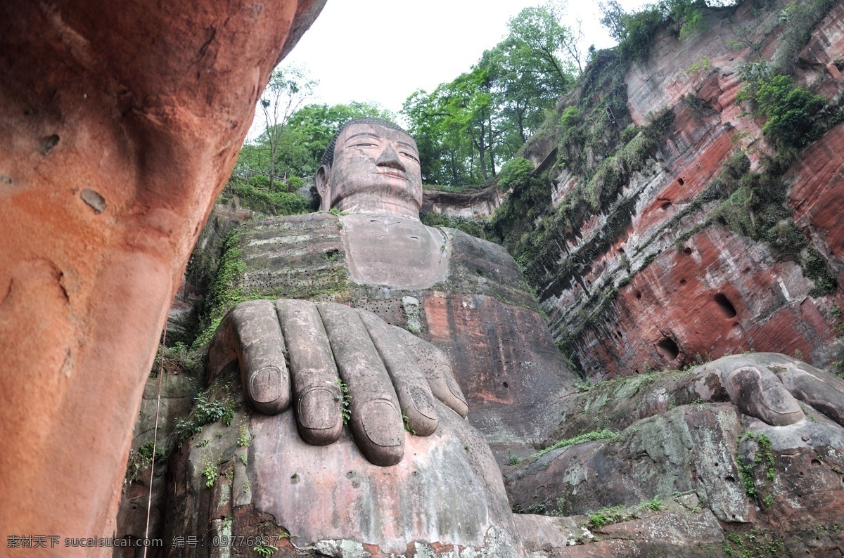 心中的大佛 乐山大佛 雕刻 大佛老爷 石刻佛像 弥勒佛 旅游摄影 国内旅游
