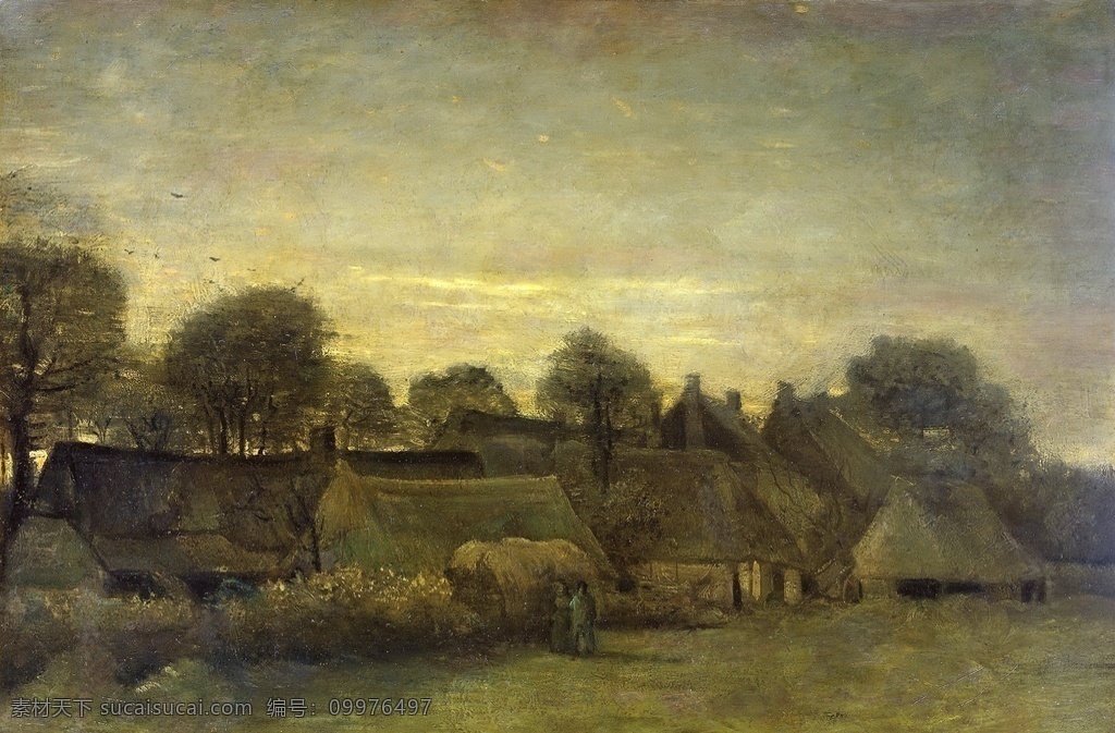 油画图片 油画 写生 手绘 画 景色 景物 生活场景 素描