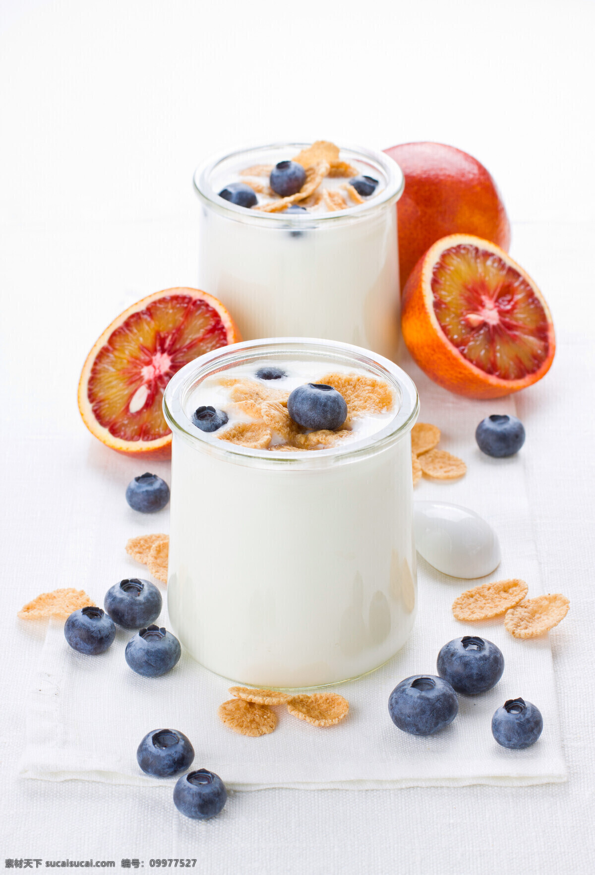 蓝莓 牛奶 水果 食物 美食 早餐 外国美食 餐饮美食