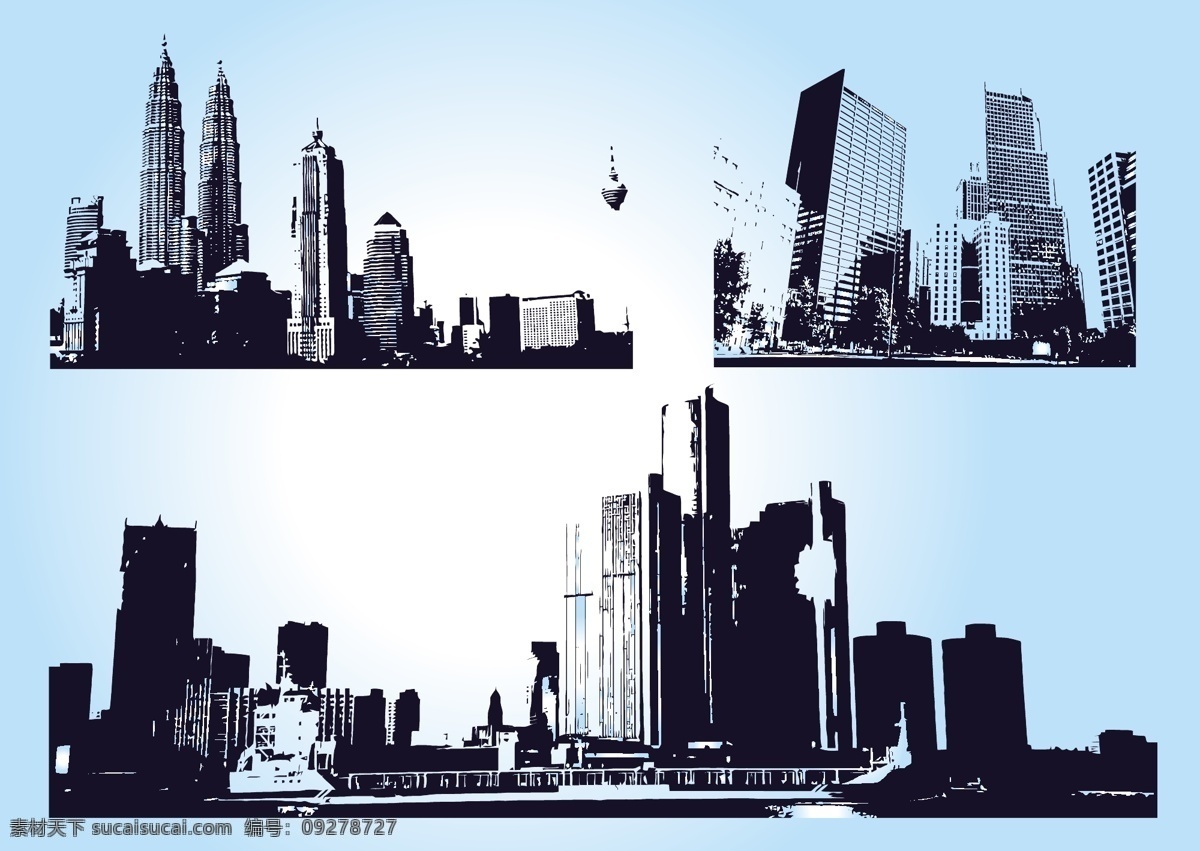 摩天大楼 城市 图形 剪贴 画 三维 矢量 新加坡 摩天 吉隆坡 矢量剪贴画 纽约 其他矢量图
