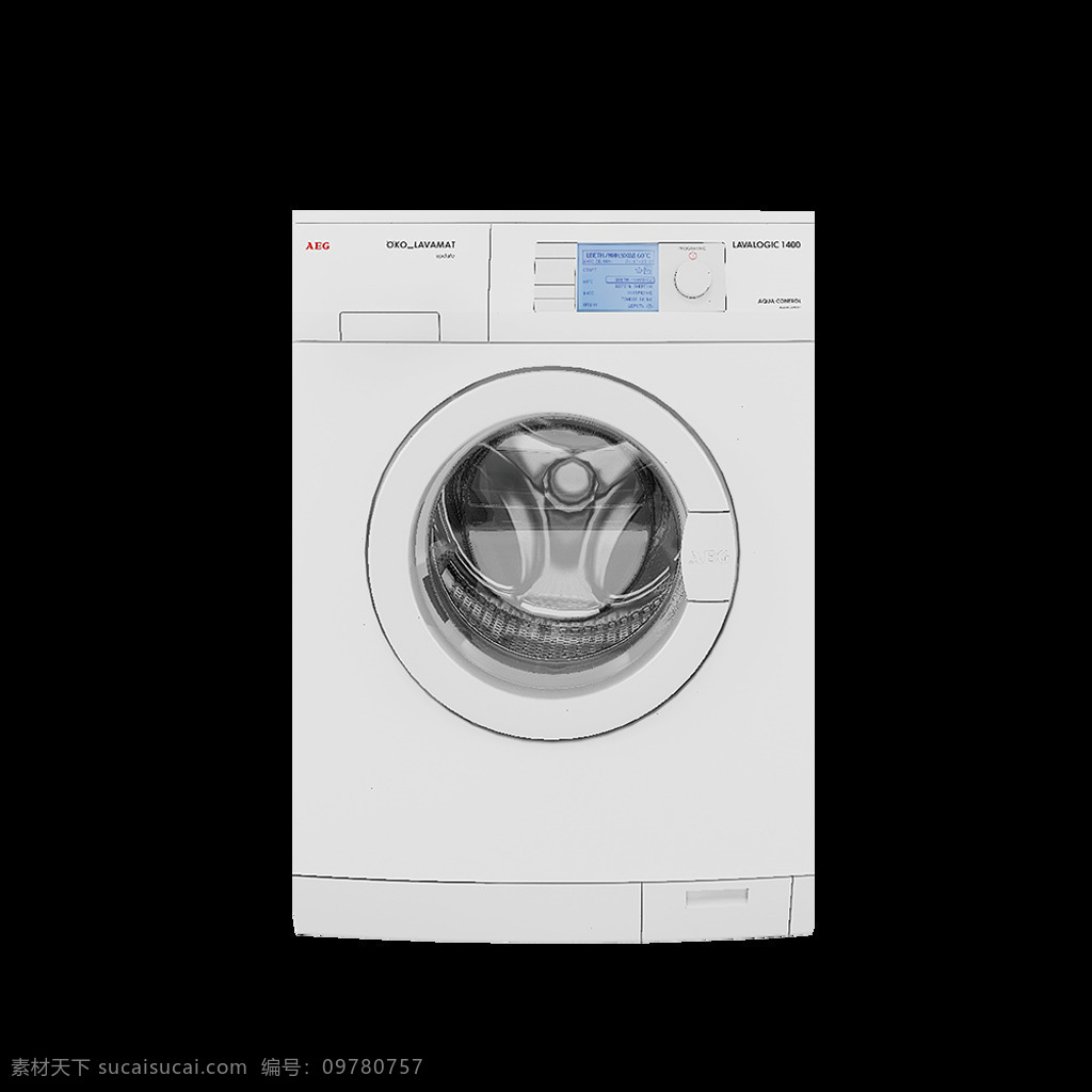 洗衣机 家电 家居 合成 海报 png格式