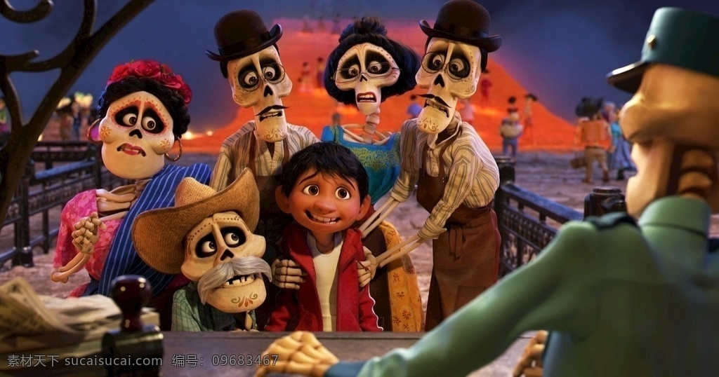 寻梦环游记 coco 吉他 电影 卡通 动漫动画 动漫人物