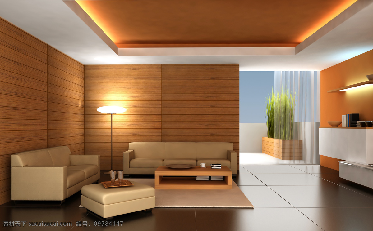 3d 模型 客厅装饰 模型素材 室内装饰 室内装饰设计 max 棕色