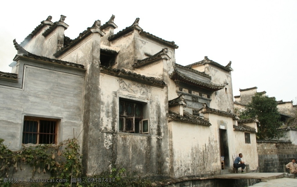 徽州 古徽州 安徽西递 黄山 民居 村落 建筑景观 自然景观 古镇建筑 建筑摄影 建筑园林