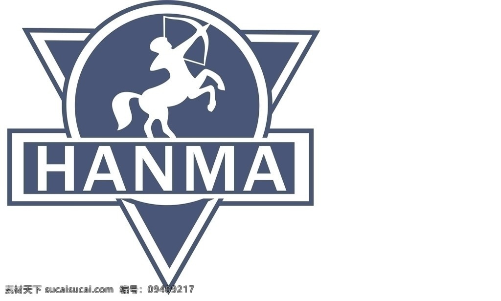 悍马标志 大气 企业 logo 标志 标识标志图标 矢量
