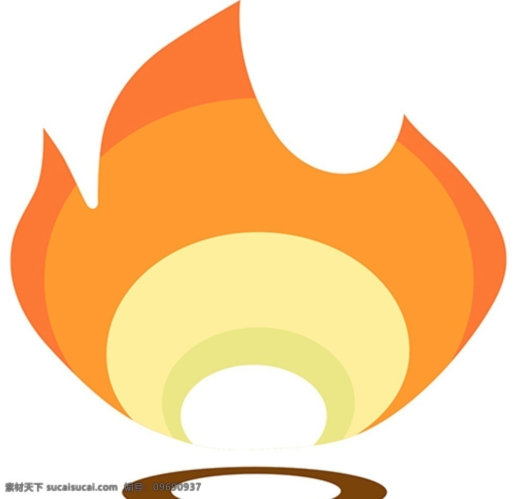 小火苗 企业logo 卡通 火焰矢量图 火影 标志图标 企业 logo 标志